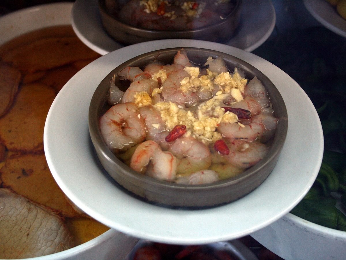 Gambas al ajillo